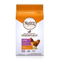 뉴트로 내추럴초이스 캣 키튼 1세 이하 키튼용 닭고기와 현미 고양이 사료 2.27kg, 1개