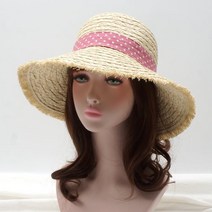차밍몰 밀짚 벙거지[S747]모자 밀짚모자 여성모자 여름모자 바캉스모자 헤외여행