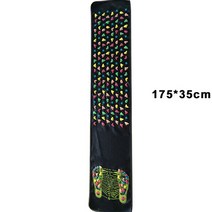 마사지의자 마사지베드 마사지기계 소형안마의자 중국어 반사 요법 워크 스톤 통증 완화 발 다리 마사지 매, 05 175CMX35CM