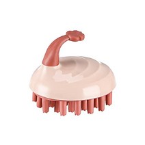 OWNPET 두피 마사지 샴푸 브러쉬 두개골 브러쉬 헤드 마사지 두피 브러쉬 두피 케어 생일 선물 (핑크색)