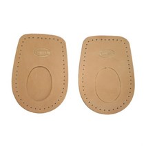 구두 신발 뒷꿈치 충격흡수 패드 양가죽 탈부착 깔창