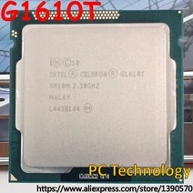 리퍼 CPU 오리지널 인텔 셀러론 G1610T 2.30GHz 2M LGA1155 35W 데스크탑 프로세서 듀얼 코어 CPU 무료 배, 한개옵션0