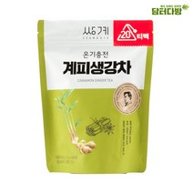 쌍계명차 온기충전 계피생강차 파우치 20티백 (E), 20개입