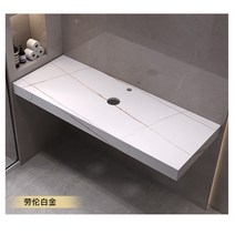 세면대하부장 벽걸이 탑볼 세면대 셀프교체 sintered stone, 60x45x8cm, C