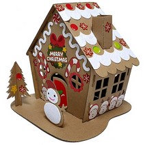 입체페이퍼 겨울 굴뚝집 만들기[조명등추가], 상세페이지 참조, 상세페이지 참조