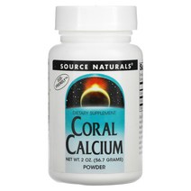 소스 내추럴스 Source Naturals 산호 칼슘 분말 56.7g(2oz) US 직배송, 제품상세정보참조, 상세참조, 1개