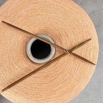 [특가] 합사용 수입 펄 비스코스 (탠저린) 1.4kg 콘사 니트컨테이너 [3086], 1.35kg