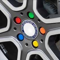 차량용 휠 볼트 커버 휠너트캡 휠볼트캡 휠 액세서리, A TYPE (17mm), 04. RED (1PCS)