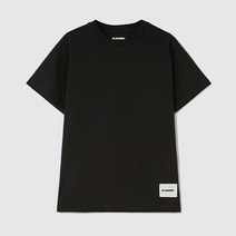질샌더 명품질샌더 22FW 로고패치 블랙 티셔츠 J47GC0001 J45048 001 17674035077537801725