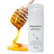 꿀화장품 꿀광앰플 피부장벽앰플 레츠큐어 허니버니 40 100ml (제스트)_741EA, 1, 본상품선택