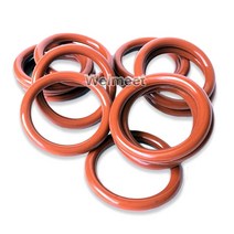 고무오링 패킹 실리콘 오링 고무링 10pcs 와이어 직경 3.1mm OD10-200mm 오일 저항 실리콘 고무 씰링 링 고, 19 28mm