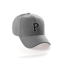 IW Hatgear 클래식 야구모자 커스텀 A to Z 이니셜 팀레터 차콜캡 화이트 블랙 캡모자