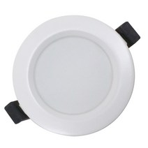 롱 LED 3인치 다운라이트 8W 전구색(노란색), 단품