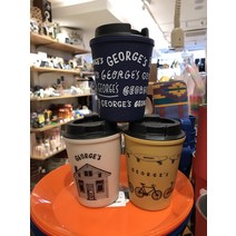 [이라운드몰]GEORGES 월 머그 350ml 3색, 머스타드