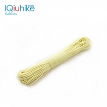 페러글라이딩 장비 체험 가격미터 발광 파라 코드 낙하산 코드 끈 로프 밀 사양 유형, 노란색, 31m