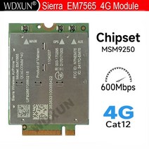 시에라 무선 EM7565 LTE-고급 프로 모듈 Cat-12 글로벌 연결 CAT12 노트북 용 600Mbps NGFF, 01 EM7565