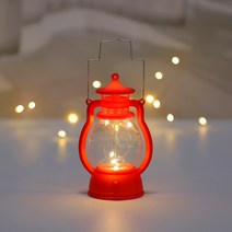 {투피스} 아이디어 등유등 LED 무드등, 붉은색, 1개