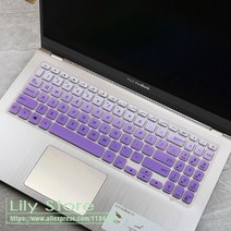 Asus Vivobook 15 F512FA F512DA F512F F512 A512 A512FJ A512F X512F FA DA 15.6 인치 실리콘 노트북 키보드 커버 스킨, [03] black