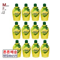 피오디 레몬즙 200ML 12개 레몬에이드 레몬원액 E