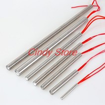몰드 카트리지 히터 발열체 원통형 관형 6mm/8mm/10mm 튜브 AC220V 30W-500W 1 강아지 애견, 05 6x100mm  150W