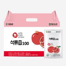 미쁨생활건강 석류즙 100, 30개, 80ml