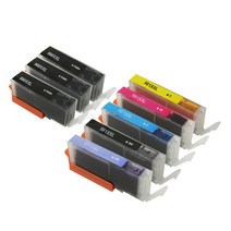 캐논 PGI-980 / CLI-981용 호환 카트리지, 6카트리지(PB 포함) 1세트 + PGBK 2개