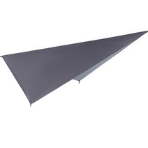 hammock rain fly tent tarp 방수 방풍 캠핑 대피소 sunshade 휴대용 비치 태양 대피소 캠핑 텐트, 회색, 300x300cm