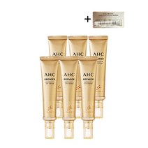 최신상 시즌 11 AHC 프리미어 앰플 인 콜라겐T4 아이크림 40ml + 아이크림샘플 증정, 6개