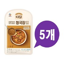 CJ제일제당 [CJ제일제당] 다담 청국장찌개양념 130g x 5개