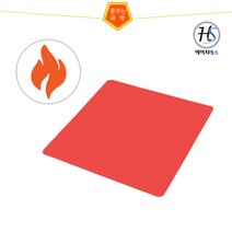 안전열변색구리판(15x15cm)-가열실험용