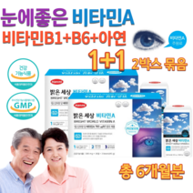 식약처 GMP 홈쇼핑 약국 비타민A 눈이 침침할때 뿌옇게 피곤할때 눈 에좋은 식품 청소년 고3 고시생 공시생 부모님 비타민 에이 VITAMIN A 영양제 약 3개월분 x 2박스, 500mg 90정 X 2박스