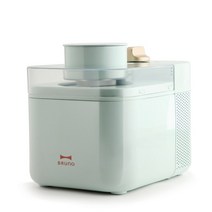 소프트 아이스크림 제조기 슬러시 만드는 기계 눈꽃빙수 메이커 자동 제빙기 500ml 홈 이탈리아 미니 완전 셔벗 과일 요구르트 자체 냉각 diy 스, 110V, 유럽 ​​연합, 하늘색