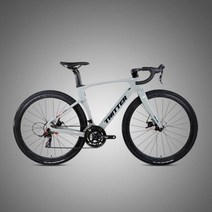 새로운 탄소 섬유 자전거 V3 RS24S 전체 숨겨진 내부 라우팅 바람 차단기 t900탄소 도로 700 38C 오일 디스크 브레이크, CementGray+51CMXS175185CM+Alum