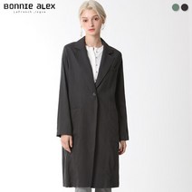 보니알렉스 보니알렉스(BONNIE ALEX) 린넨 블랜드 롱 포멀 자켓