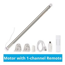 전동블라인드모터 전동 자동 모터 블라인드Zemismart 17 25 28mm 튜브 용 WiFi 동글이있는 전동 충전식 모, 02 Motor with R1, Motor with R1