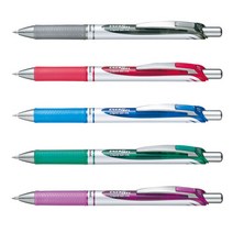 펜텔 에너겔 노크식 BL77 0.7mm중성펜 1타12입, BL77-V 퍼플