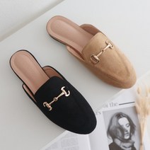 빅사이즈 스웨이드 블로퍼 3cm