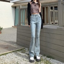 플레어 진 여성 새로운 하이 웨이스트 슬림 핏 슬림 및 톨 블랙 꽉 끼는 스트레치 바지