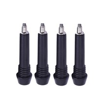 카본등산스틱 등산용스틱 등산용지팡이 4pcs 탄소 텅스텐 스틸 트레킹 폴 팁 워킹 스틱 팁 트레킹 폴 하이킹 장비 용 등산 막대 팁 예비 부품, 검은색