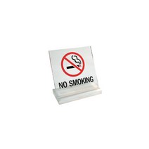 세모네모 세모네모 NO SMOKING 투명 스탠드 표지판 60x60mm 금연석 구역 문구 테이블 아크릴 안내 블럭, 단품, 단품