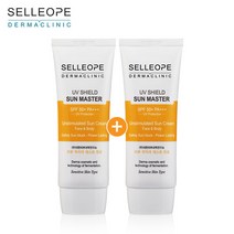 [1+1+마스크팩 추가 증정] 셀레오페 유브이 쉴드 선 마스터 플러스 60ml+60ml