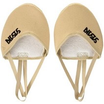 SASAKI 사사키 리듬체조용 하프슈즈 살구색 베이지, S4, 1개