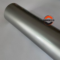 수전사필름 자동차 랩핑지 10/20/30/40/50x152cm 오렌지 광택 비닐 필름 스티커 블루 그린 그레이 랩 호일, 13 Silver_01 10X152CM