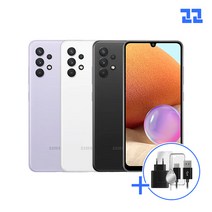 [삼성전자 정품 리퍼폰] 갤럭시 A32 64GB 액정+배터리+외관전체교체 무약정 공기계 알뜰폰 가능 LTE/5G 요금제 그대로 가능, 어썸 블랙, 기본사은품, A32_64GB/리퍼폰