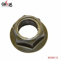 Glixal GY6 49cc 50cc 125cc 150cc 139QMB 152QMI 157QMJ 중국 스쿠터 오토바이 ATV Go-Kart 엔진 용 플랜지 리어 휠 액슬 너트