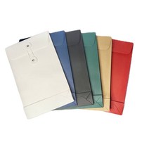 A5 컬러 무지 감성 디자인 색상 크라프트 하도메 종이 단추 각대 포장 사각 봉투 케이스 제작 소봉투 서류 포토 사진 그림 선물 엽서 보관 끈 달린 박스 패키지 세로 녹색 그린 1p, 남색