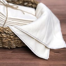 [우수제품] 강화 소창 행주 1장 먼지없는 면 보 덮개 손수건 흡수력 주방, 소형 2겹