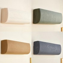 에어컨 커버 더스트 커버 세트, 88-95cm, 웨스트 레이크 블루