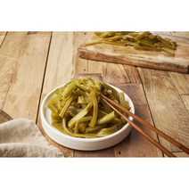 울릉 명이 곰치 전호 매실 궁채나물 장아찌5종, 순한맛 명이절임1kg