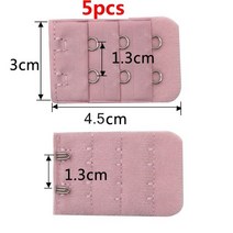 레그익스텐션 레그컬 래그덤벨운동기구 레그머신 브래지어 익스텐더 버클 익스텐션 3 행 2 후크 스트랩 바느질 도구 여성 친밀한 길어진 5/8 개, [11] 5pcs